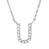 Collier aus 750 Gold Weißgold 14 Brillanten 0,05ct TW-PI L:42cm