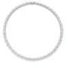 Collier aus 750 Gold Weißgold 235 Diamanten 22,7ct F-VSI L:42cm