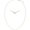 Collier mit Anhänger 750 Gold Gelbgold 6 Diamant-Brillanten 0,03 Ct. 42-45cm