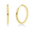 Creolen aus 750 Gold Gelbgold 19,8x1,6mm