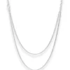 Fantasiekette Silberkette Collier Halskette aus 925 Silber 42cm