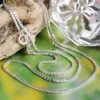 Fußkette Venezianer Kette, 925 Silber, 27cm, Fußschmuck, Damen