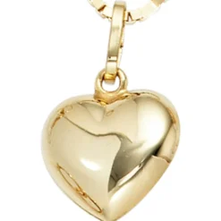 Goldanhänger Herzanhänger Anhänger 10,5x11,6mm Herz 333 Gold Gelbgold für Damen