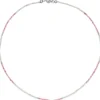 Halskette Collier aus Labradorit & Turmalin & Hämatin 45cm Edelsteinkette