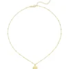 Halskette Collier mit Anhänger Christopherus 925 Silber gold vergoldet 43cm