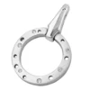 Kettenanhänger Anhänger 42x27mm mit Zirkonia 925 Echt Silber Halsschmuck Damen