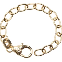 Kettenverlängerung 3mm Kette Verlängerungskette 585 Gold Gelbgold, 7cm