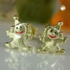 Kinderschmuck Ohrringe Ohrstecker Clown Harlekin 375 Gelbgold Ohrschmuck