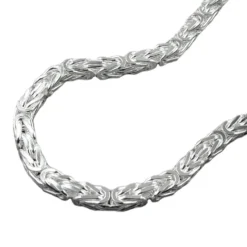 Königskette Halskette Kette Collier aus 952 Echt Silber, 45cm