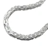 Lange Kette Collier Königskette aus 925 Silber, L: 80cm