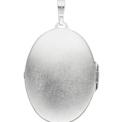 Medaillon Amulett Anhänger 29,2x40mm zum Öffnen aus 925 Echt Silber für Damen
