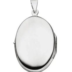 Medaillon Amulett Anhänger 21,4x31,8mm zum Öffnen 925 Silber oval