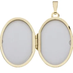 Medaillon Anhänger 21,6x27,3mm zum Öffnen aus 333 Gold Gelbgold Goldmedaillon