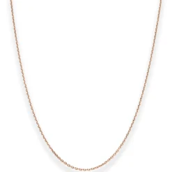 1,3mm Ankerkette diamantiert Collier Halskette aus 585 Gold Rotgold 42cm