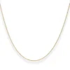 1,2mm Ankerkette diamantiert Collier Halskette aus 375 Gold Gelbgold 42cm