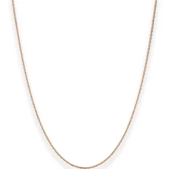 1,3mm Ankerkette diamantiert Kette Collier Halskette aus 750 Gold Rotgold 42cm