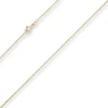 1,3mm Ankerkette diamantiert Kette Collier Halskette aus 585 Gold Gelbgold 42cm