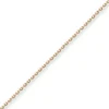 1,3mm Ankerkette diamantiert Kette Collier Halskette aus 585 Gold Gelbgold 42cm