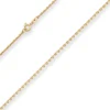 1,6mm Ankerkette diamantiert Kette Collier Halskette aus 333 Gold Gelbgold 50cm