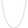 1,3mm Ankerkette diamantiert Kette Collier Halskette aus 333 Gold Weißgold 45cm