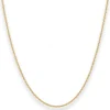 1mm Ankerkette diamantiert Kette Collier Halskette aus 375 Gold Gelbgold 50cm