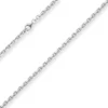 3mm Ankerkette diamantiert Silberkette Collier Halskette aus 925 Silber 60cm