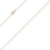 1,1mm Ankerkette flach Collier Halskette aus 375 Gold Gelbgold 40cm