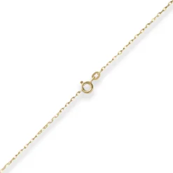 1,3mm Ankerkette flach Kette Collier Halskette aus 585 Gold Gelbgold 42cm