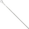 2mm Ankerkette Halskette Collier aus 925 Silber rhodiniert Silberkette 45cm