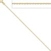 1,2mm Ankerkette Kette Collier aus 585 Gelbgold Gold Halskette 42cm