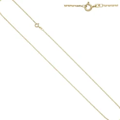 1,9mm Ankerkette Kette Collier aus 333 Gelbgold Gold Halskette 42cm