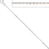 1,6mm Ankerkette Kette Collier Halskette aus 333 Gold Weißgold 45cm