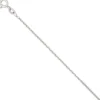 1,5mm Ankerkette Kette Collier Halskette 925 Silber glänzend Damen 45cm