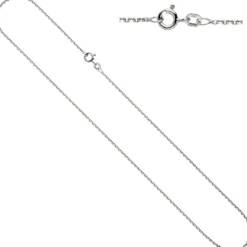 1,5mm Ankerkette Kette Collier Halskette 925 Silber glänzend Damen 45cm