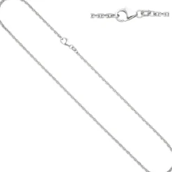 2mm Ankerkette Kette Collier Halskette aus 925 Silber rhodiniert 70cm