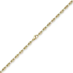 5,5mm Ankerkette Kette Collier Schiffsanker Halskette aus 750 Gold Gelbgold 60cm
