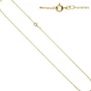 1,6mm Ankerkette Kette Halskette Collier aus 585 Gold Gelbgold, 42cm