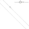 1,3mm Ankerkette Kette Halskette Collier Goldkette 333 Gold Weißgold 38cm