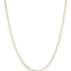 1,6mm Ankerkette weit Goldkette Collier Halskette aus 585 Gold Gelbgold 50cm