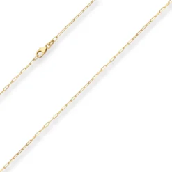 1,6mm Ankerkette weit Goldkette Collier Halskette aus 585 Gold Gelbgold 50cm