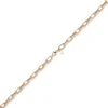6mm Anker-Weit-Rechteck Kette Collier Halsschmuck aus 585 Gold Rotgold 55cm