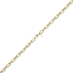 6mm Anker-Weit-Rechteck Kette Collier Halsschmuck aus 585 Gold Gelbgold 50cm