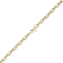 7,5mm Anker-Weit-Rechteck Kette Collier Halsschmuck aus 585 Gold Gelbgold 50cm