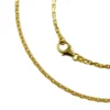 1,8mm Armband Ankerkette Armkette aus 14Kt 585 Gold Gelbgold diamantiert 18,5cm