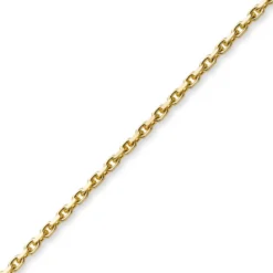 2,5mm Armband Armkette Ankerkette aus 750 Gold Gelbgold 19cm Unisex
