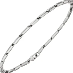 3,1mm Armband Armkette Armschmuck aus 950 Platin mattiert 20cm Platinarmband