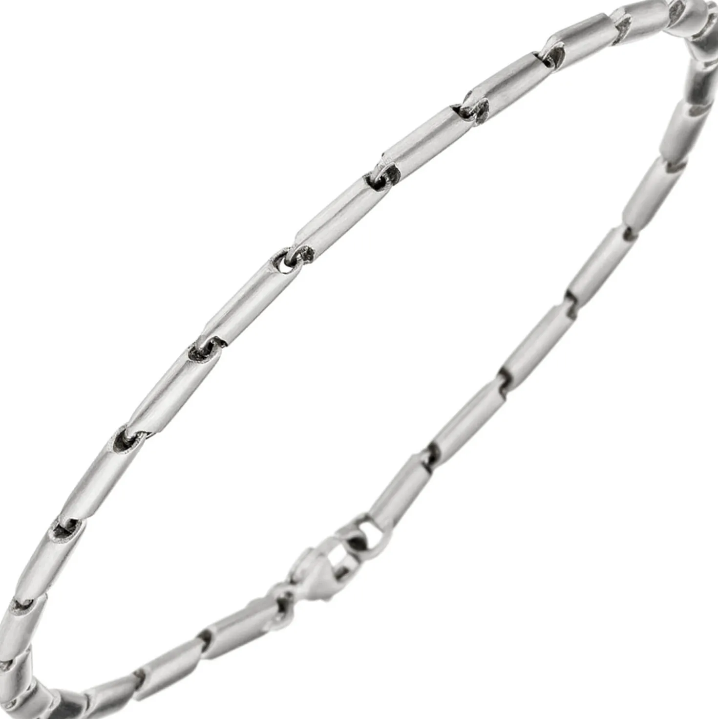 3,1mm Armband Armkette Armschmuck aus 950 Platin mattiert 20cm Platinarmband