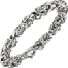 7,2mm Armband Armkette Armschmuck Erbs-Königskette aus echtem 925 Silber, 20cm
