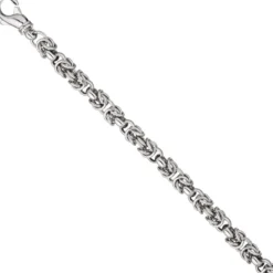 7,2mm Armband Armkette Armschmuck Erbs-Königskette aus echtem 925 Silber, 20cm