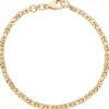 2,8mm Armband Armkette Königskette aus 333 Gold Gelbgold massiv 19cm Unisex